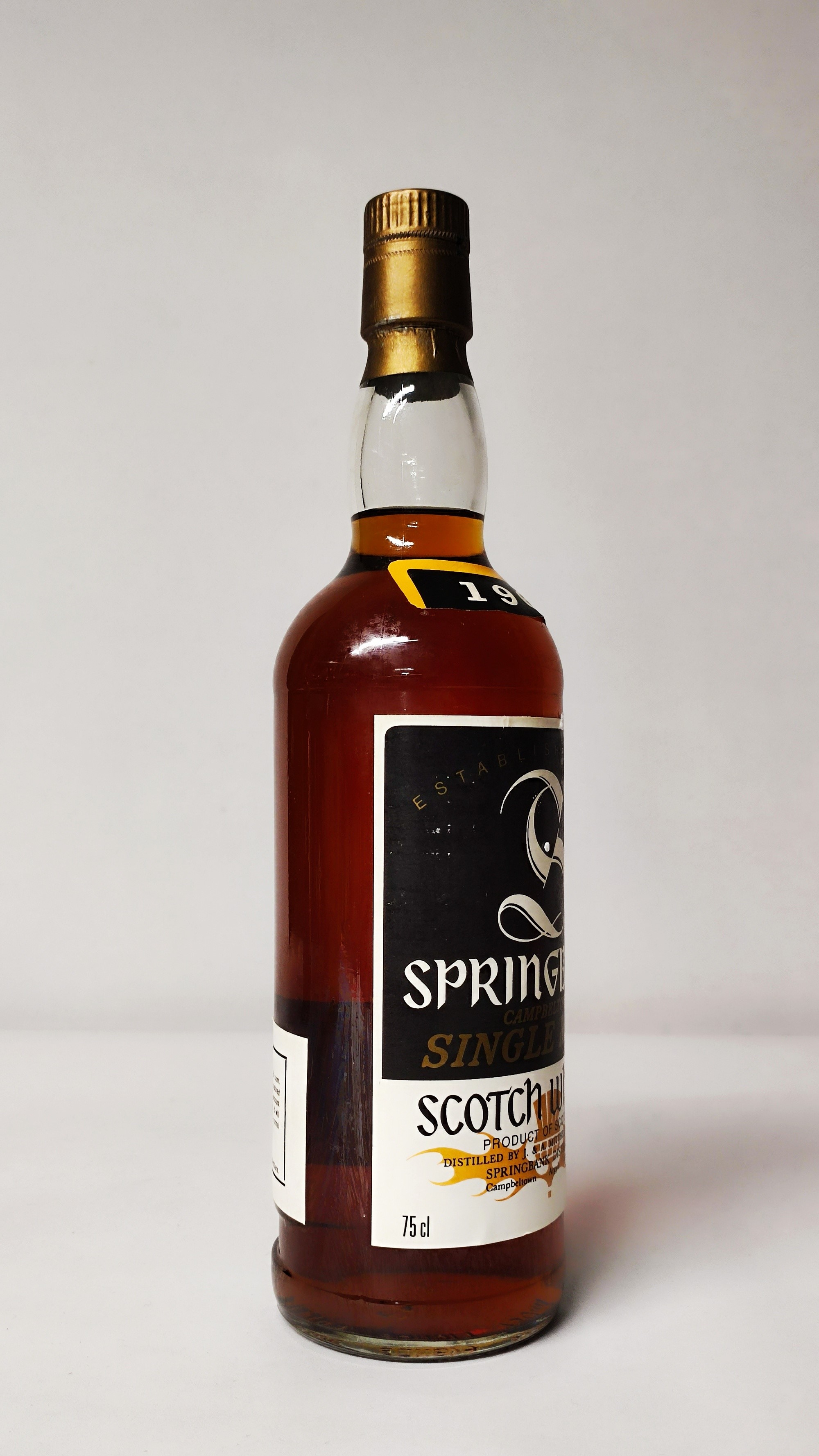 Springbank 1963, Single Malt Whisky