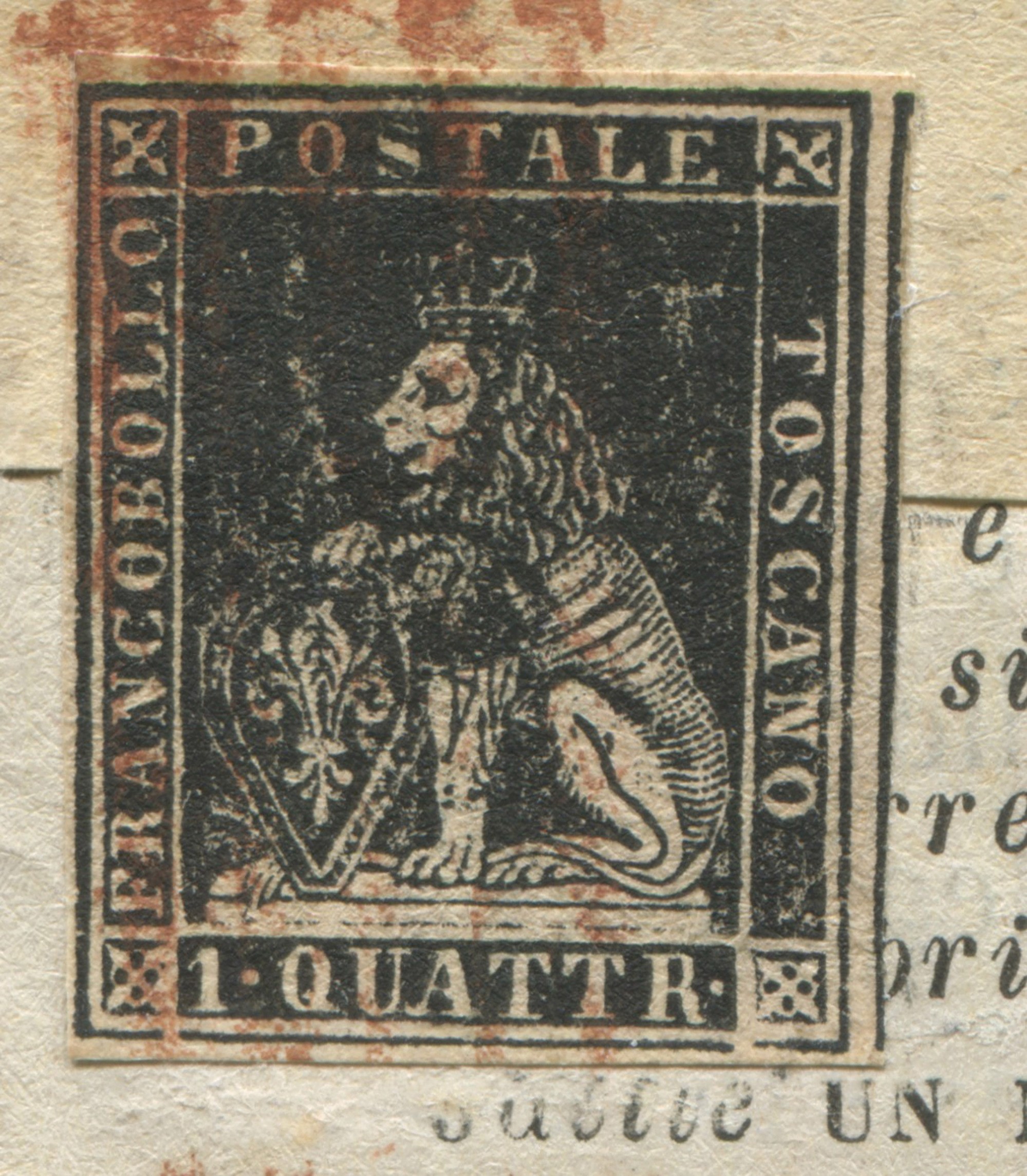 1859, Toscana, Giornale “L’araldo Cattolico” del 27 Dicembre da Lucca a Pescia Affrancato su Part...