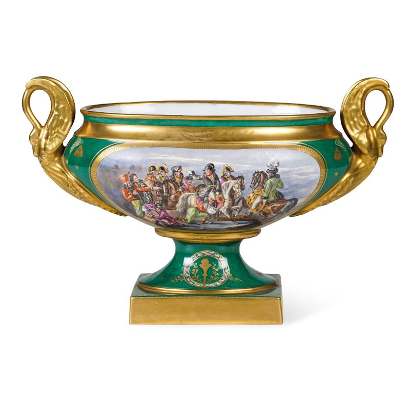 Coppa Parigi, Manifattura Le Tallec, XX secolo  - Auction Italian Mansions - Cambi Casa d'Aste