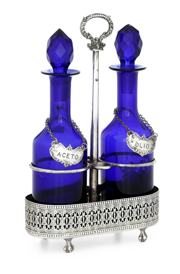 Oliera. Argenteria italiana del XX secolo, argentiere Cesa, Alessandria