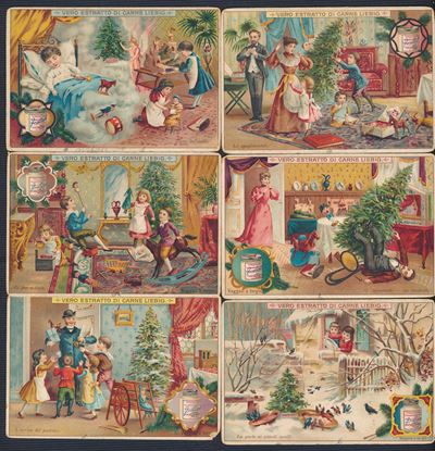 1896 - Figurine Liebig - Serie “natale (albero)” (sang. 484)