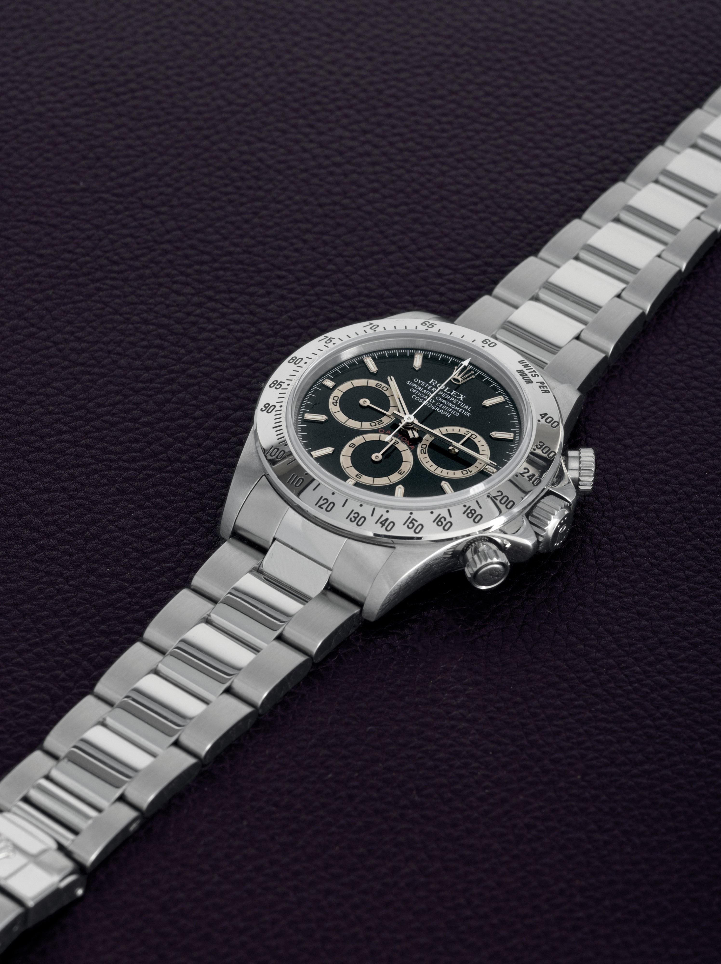Rolex - Daytona "el Primero" Ref 16520 Cronografo Automatico, Cassa in Acciaio con Quadrante Nero...
