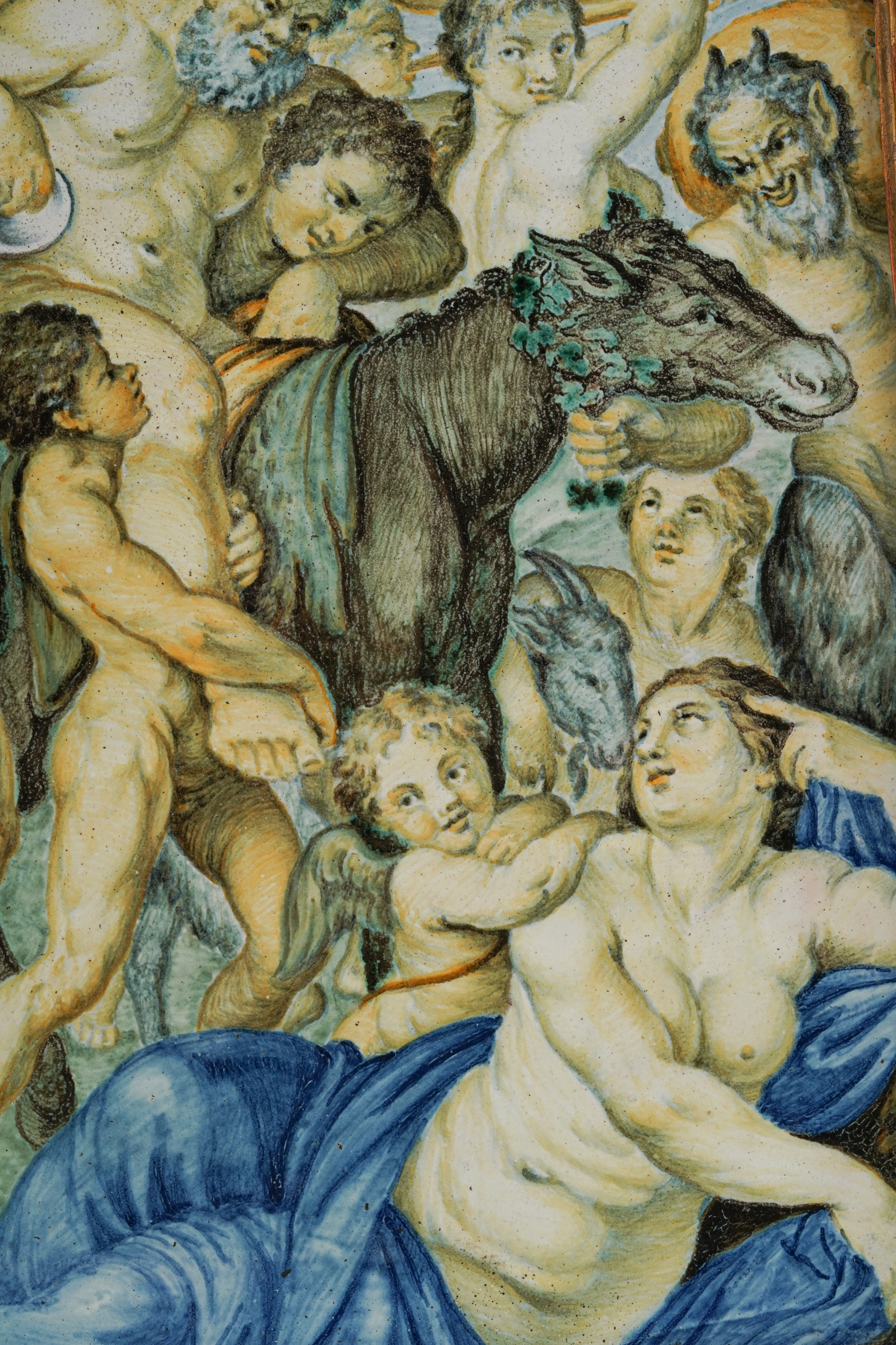 Due Targhe Castelli, Bottega Grue, (carlo Antonio ?) Prima Metà del XVIII