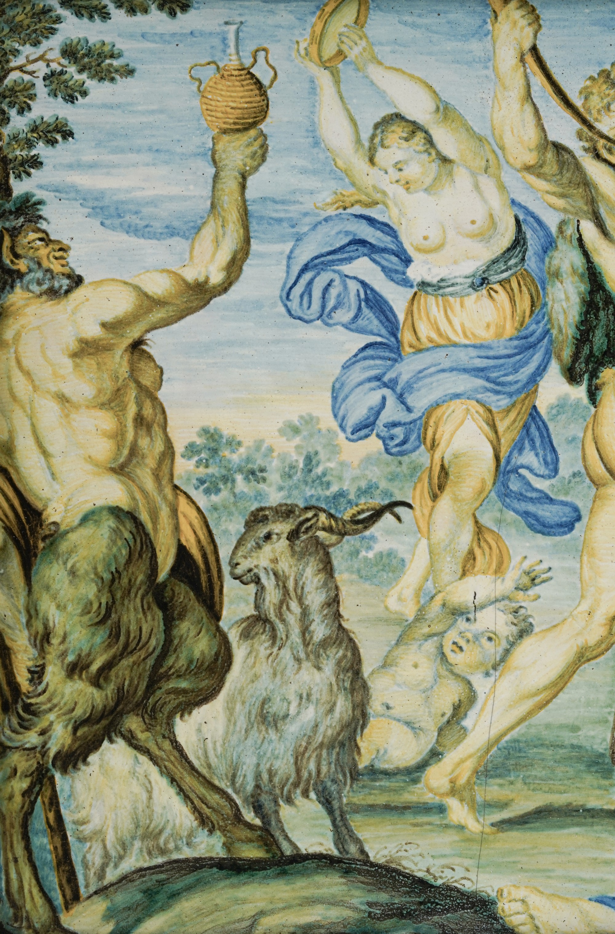 Due Targhe Castelli, Bottega Grue, (carlo Antonio ?) Prima Metà del XVIII