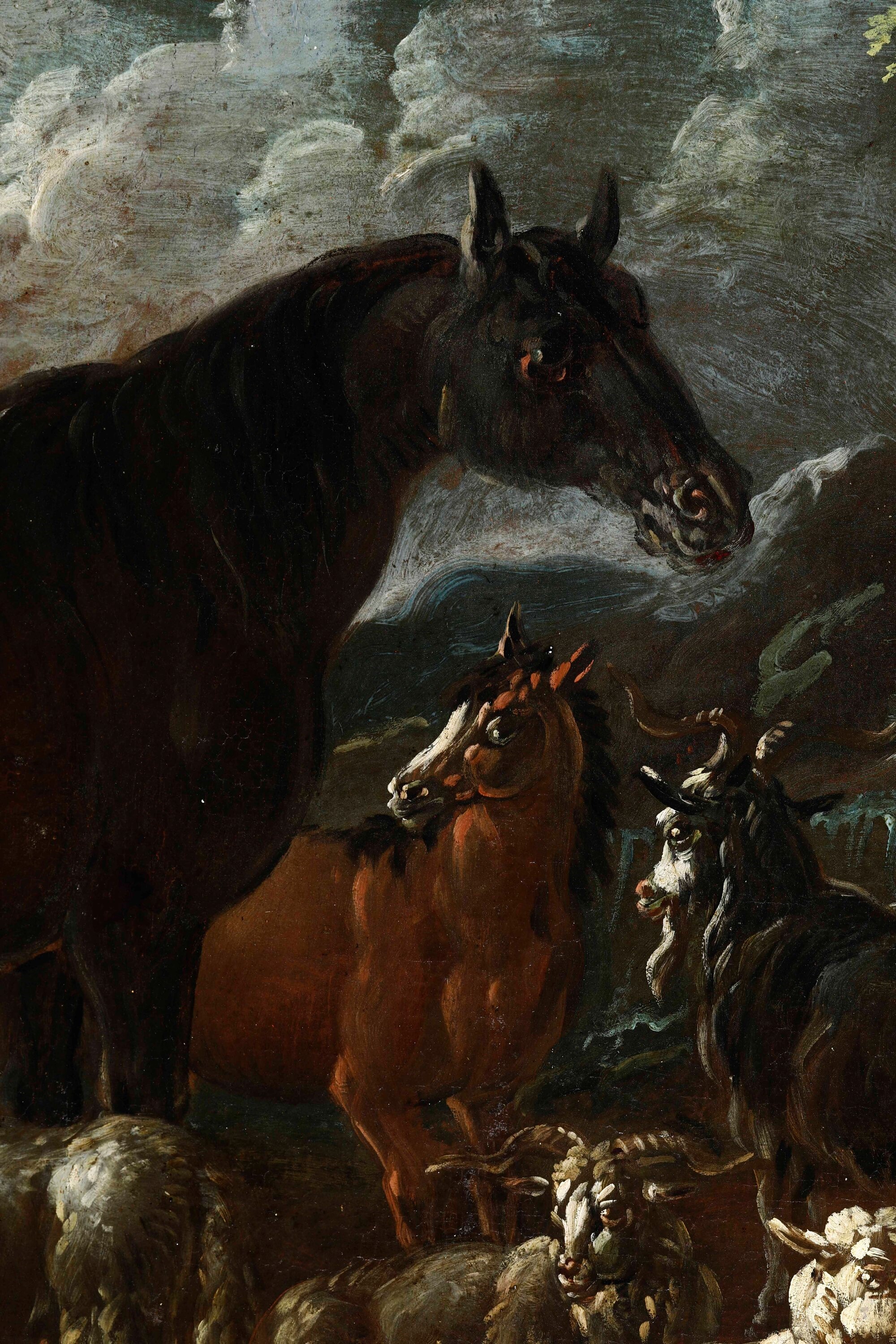 Philipp Peter Roos Detto Rosa da Tivoli - Paesaggio con Pastori e Armenti