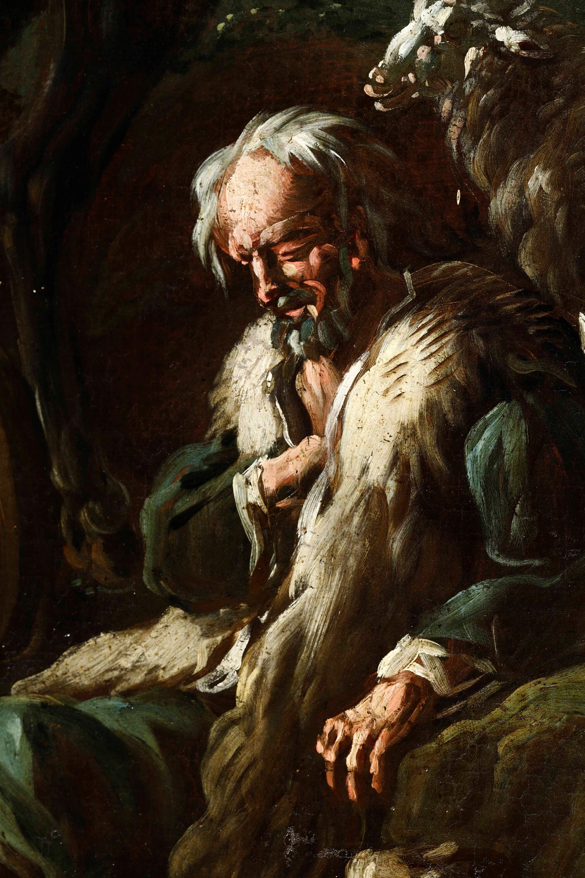 Philipp Peter Roos Detto Rosa da Tivoli - Paesaggio con Pastori e Armenti