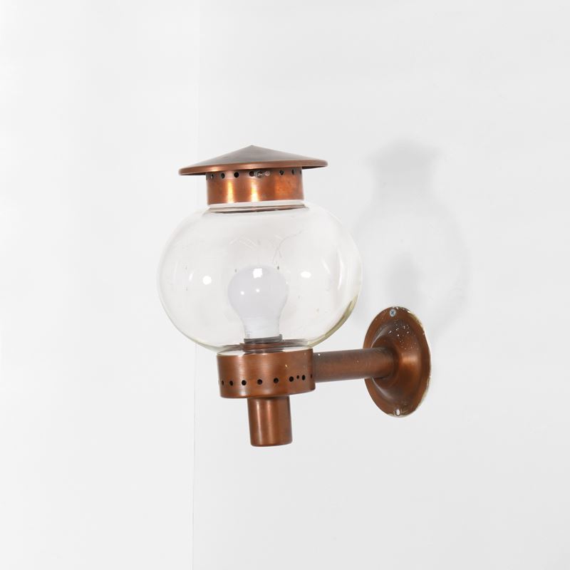 Lampada da parete  - Auction Antiquariato del XX secolo - Cambi Casa d'Aste