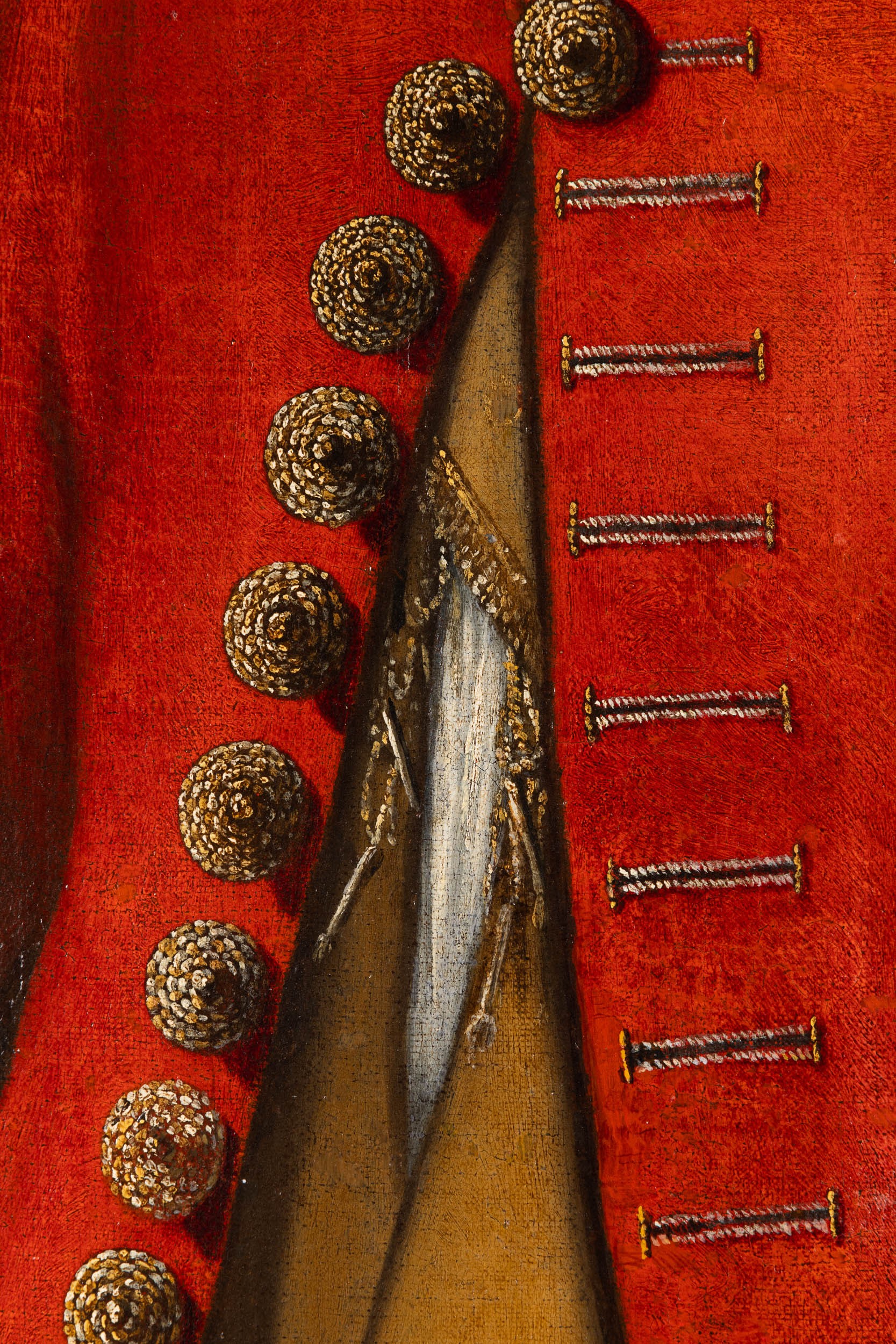 Fabrizio Santafede - Ritratto di nobiluomo in abiti alla spagnola, olio su tela