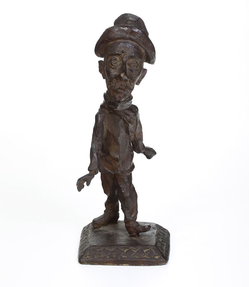 Caricatura maschile. Fonditore del XX secolo  - Auction Sculpture - Cambi Casa d'Aste