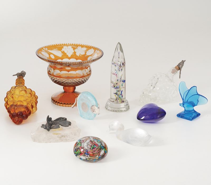 Lotto oggetti in vetro  - Auction Antique - Cambi Casa d'Aste