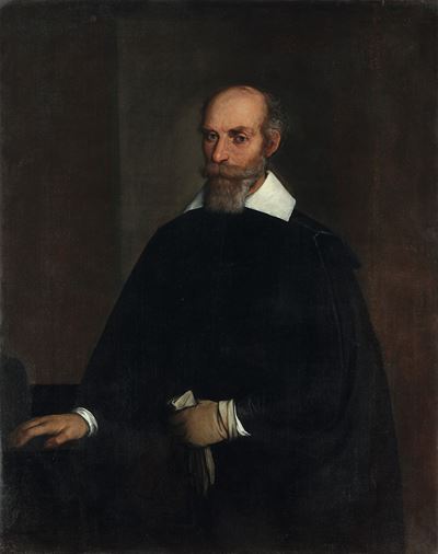 Ritratto di magistrato, olio su tela