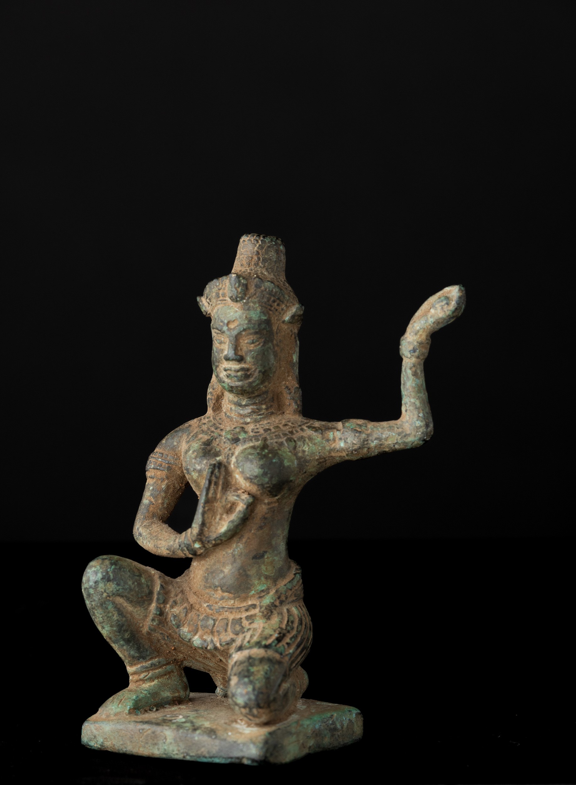 Figura di Divinità in Bronzo, Indonesia, XII Secolo