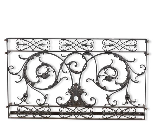 Ringhiera in ferro battuto