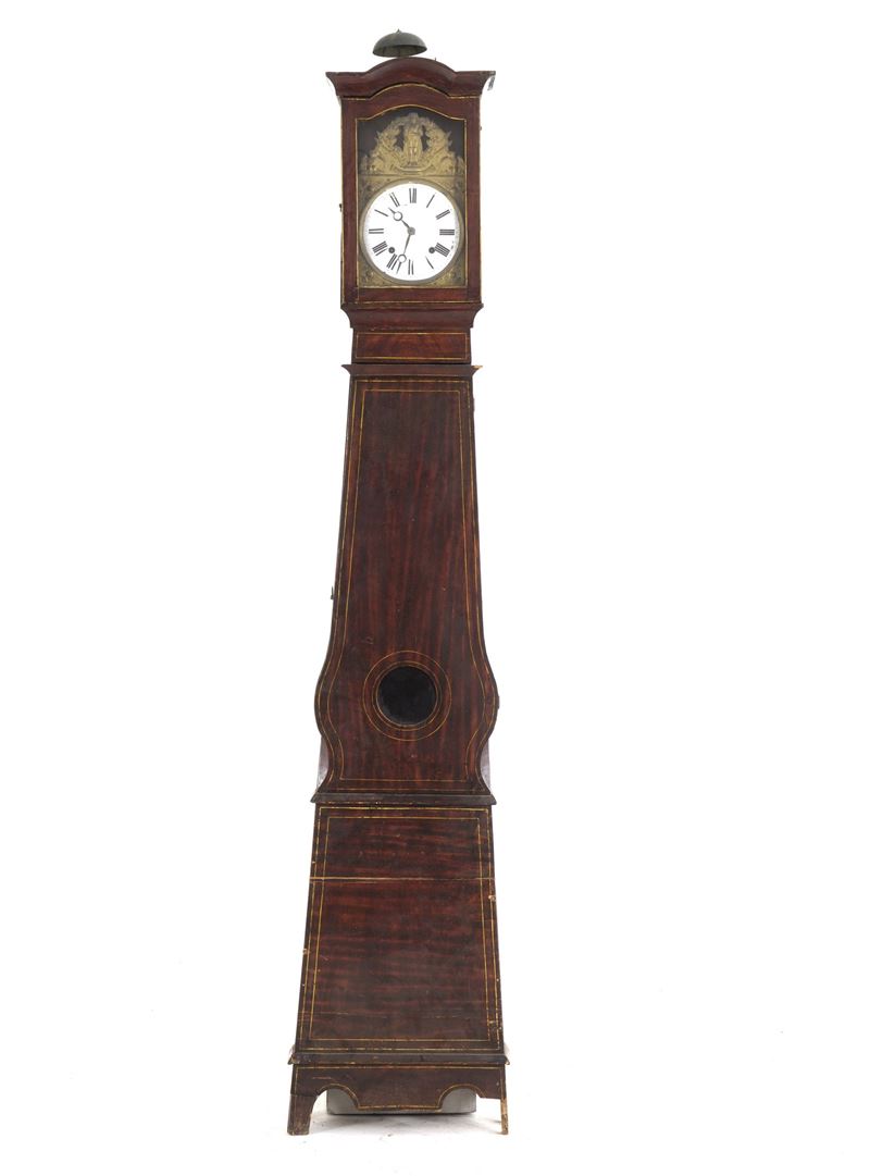 Pendola a torre. XIX secolo  - Asta Antiquariato - Cambi Casa d'Aste