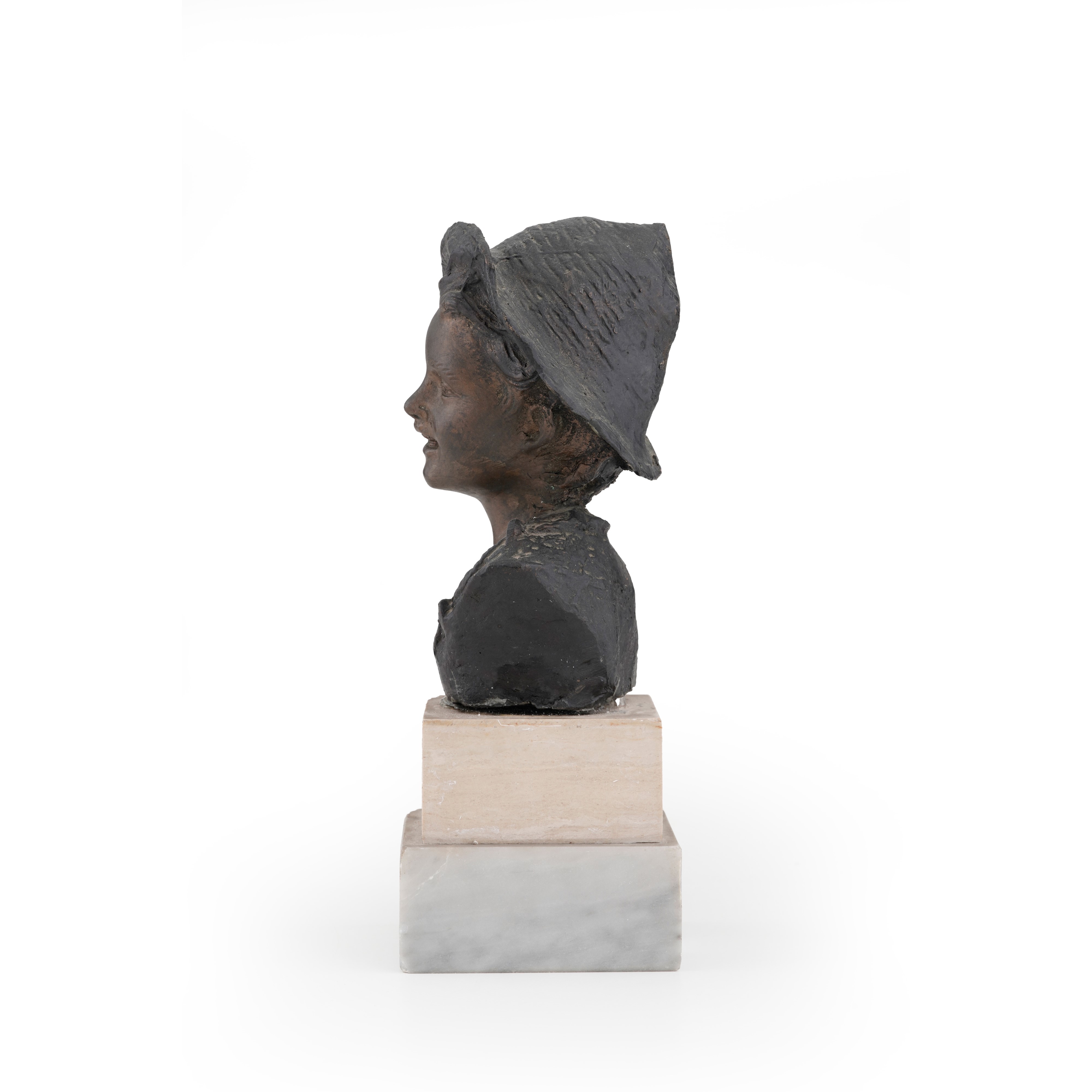 G. De Martino, Scugnizzo, bronzo fuso e patinato