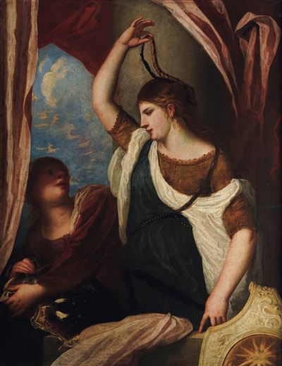 Berenice, olio su tela