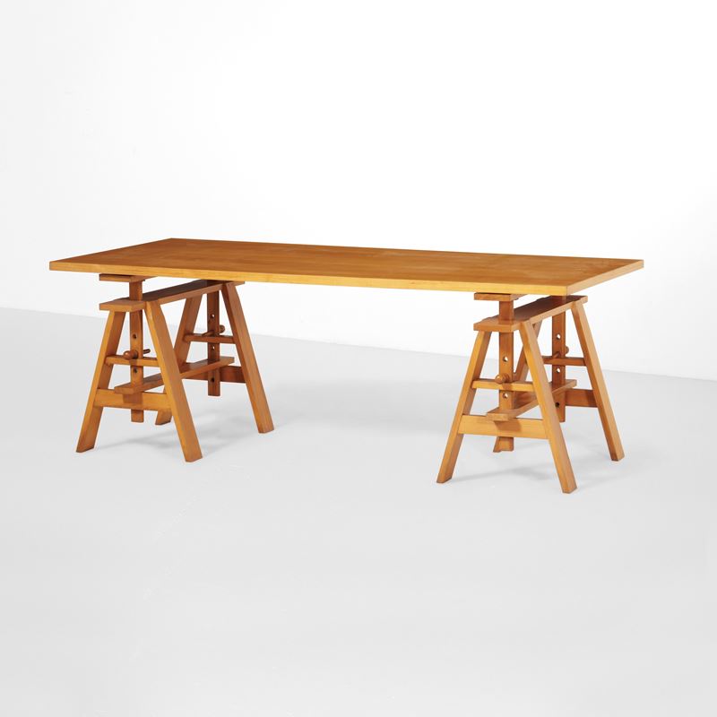 Achille e Piergiacomo Castiglioni : Tavolo mod. Leonardo  - Auction Design LAB - Cambi Casa d'Aste