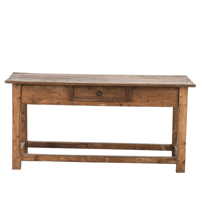 Tavolo rustico con gambe riunite da traverse  - Auction Antique - Cambi Casa d'Aste