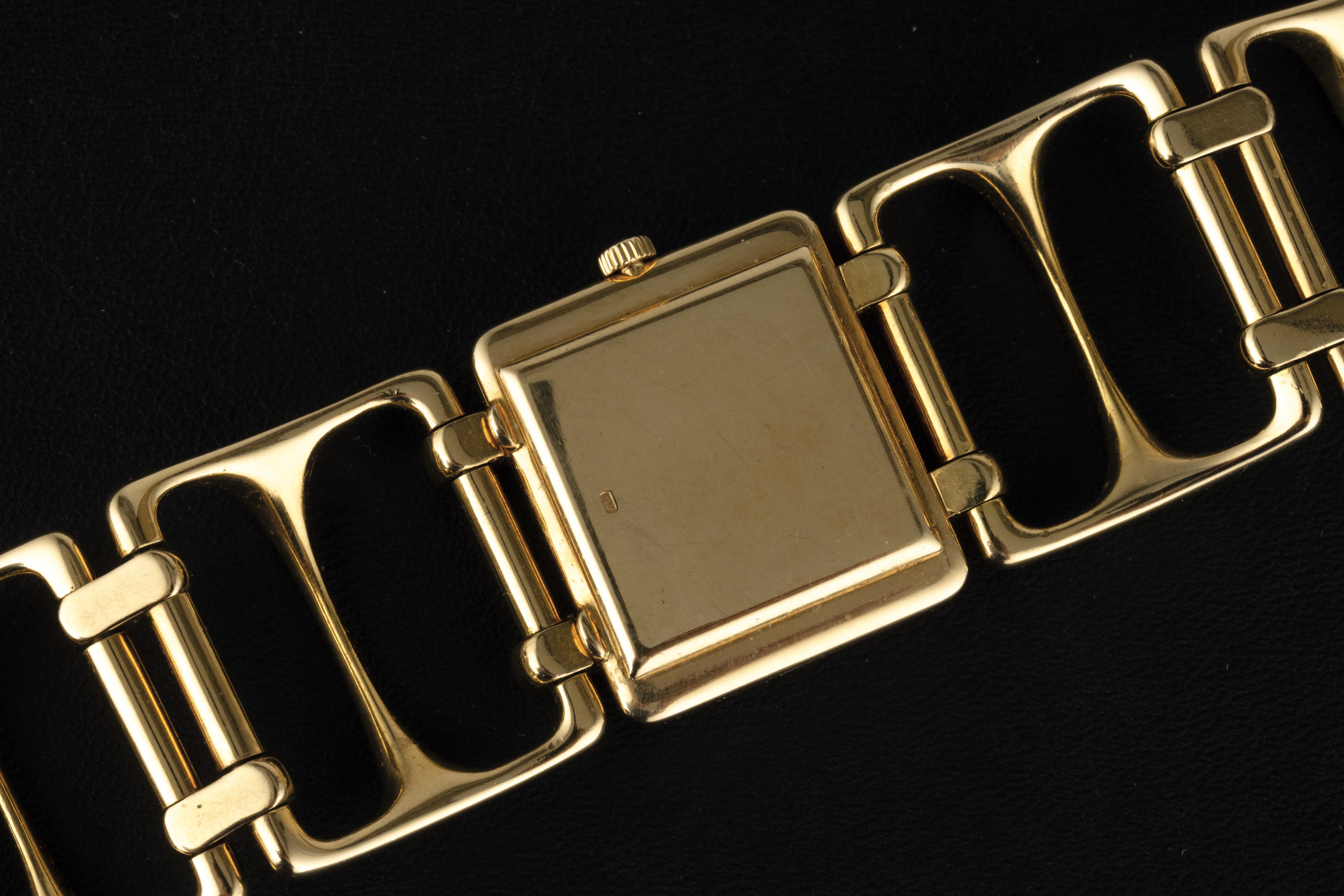 Patek Philippe - Ref 4237-1 con Bracciale a Catena in Oro Giallo 18k, Quadrante Blu Carica Manual...