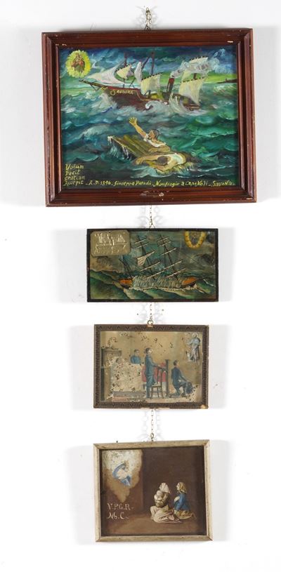 Lotto di Quattro Ex Voto
