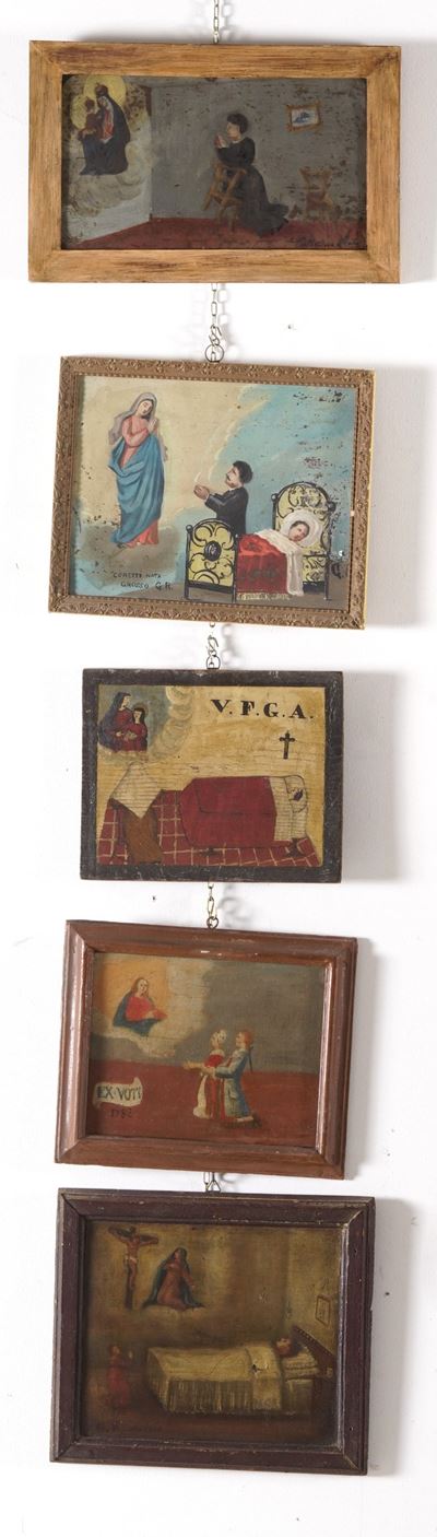 Lotto di Cinque Ex Voto