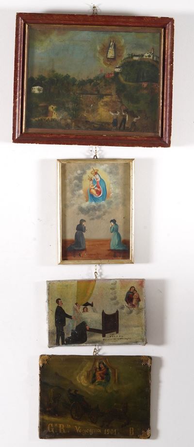 Lotto di Quattro Ex Voto