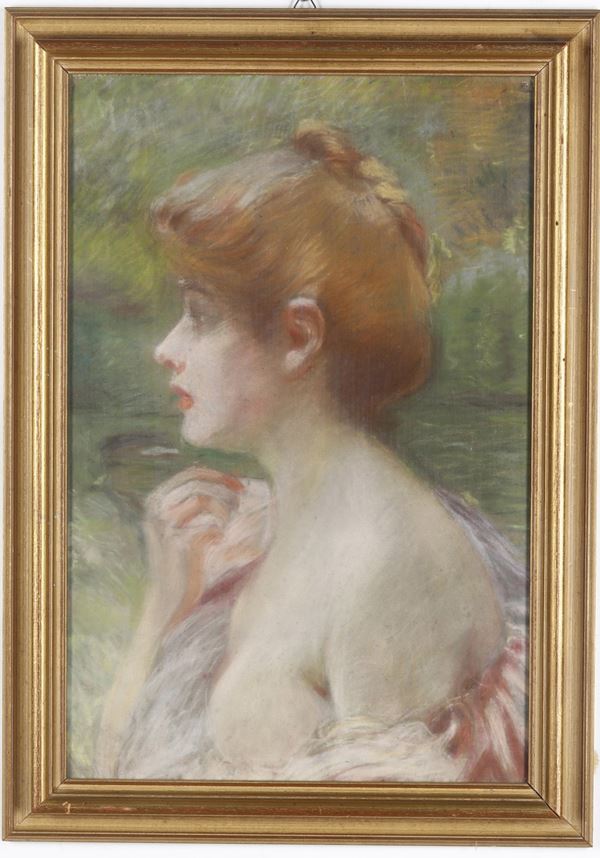 Anonimo Volto femminile