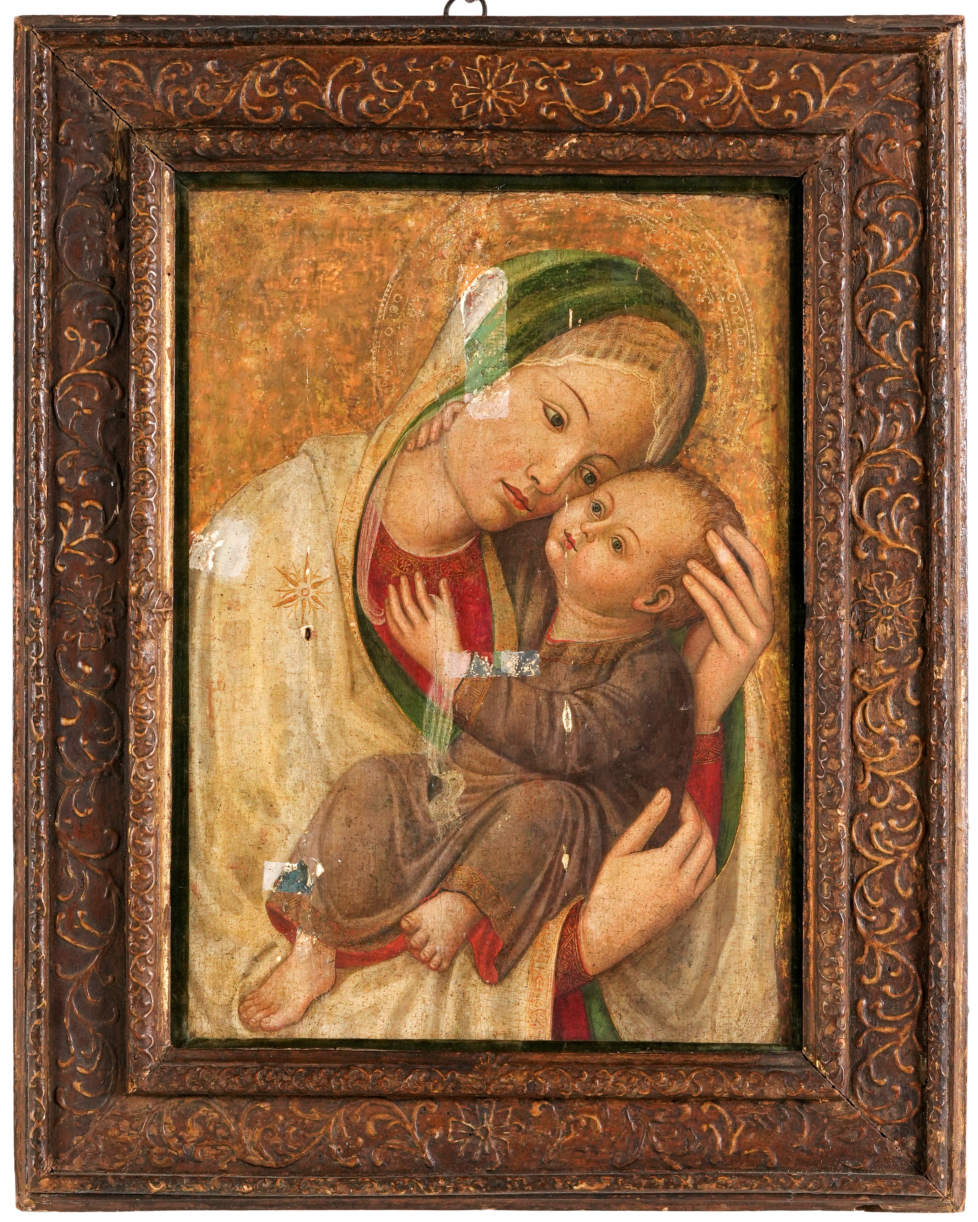 Michele Giambono - Madonna con Bambino, tempera su tavola