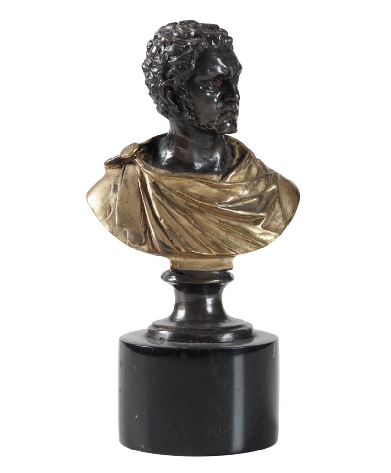 Busto di Caracalla. Fonditore del XIX-XX secolo  - Asta Antiquariato - Cambi Casa d'Aste
