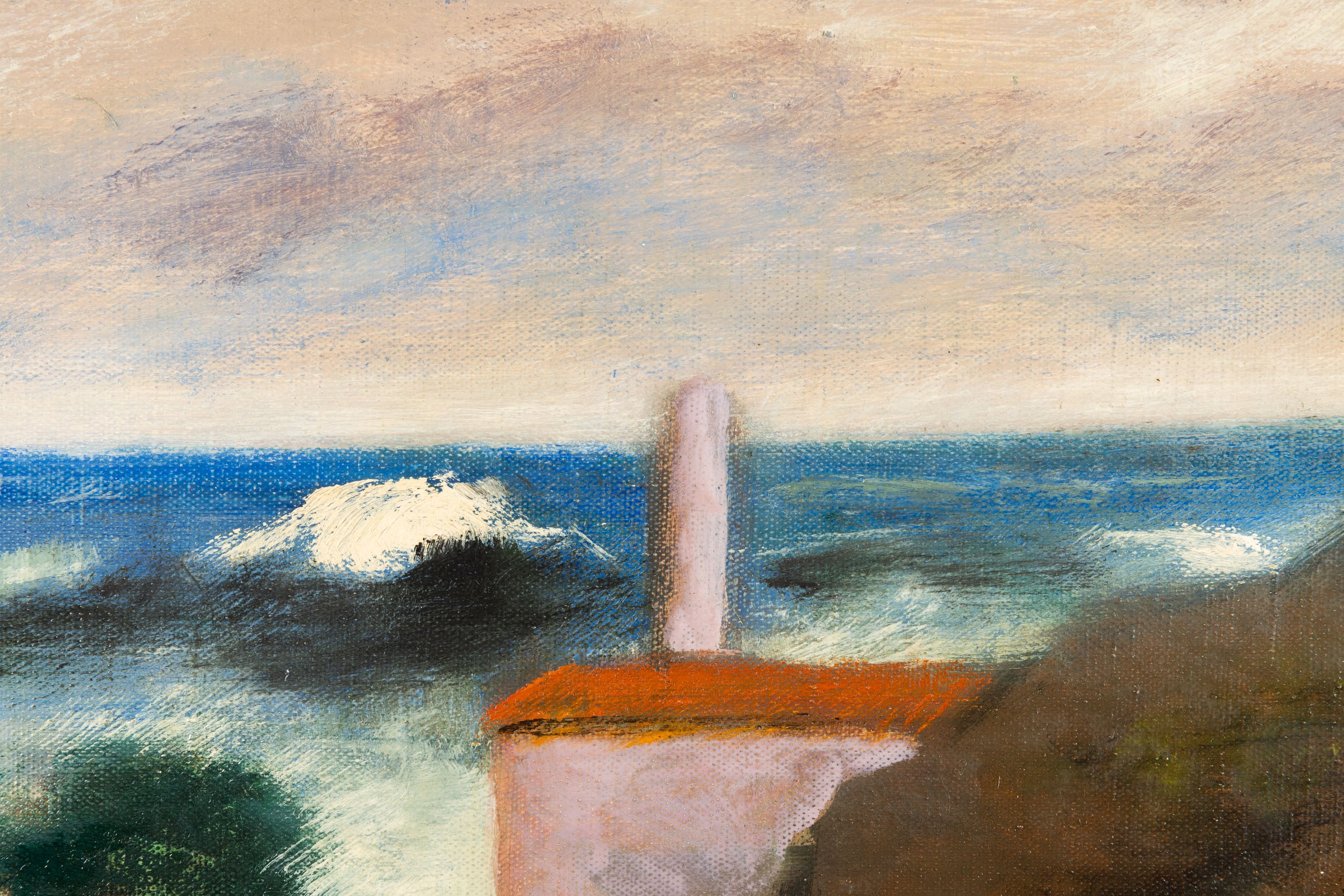 Carlo Carrà - Casa sul Mare
