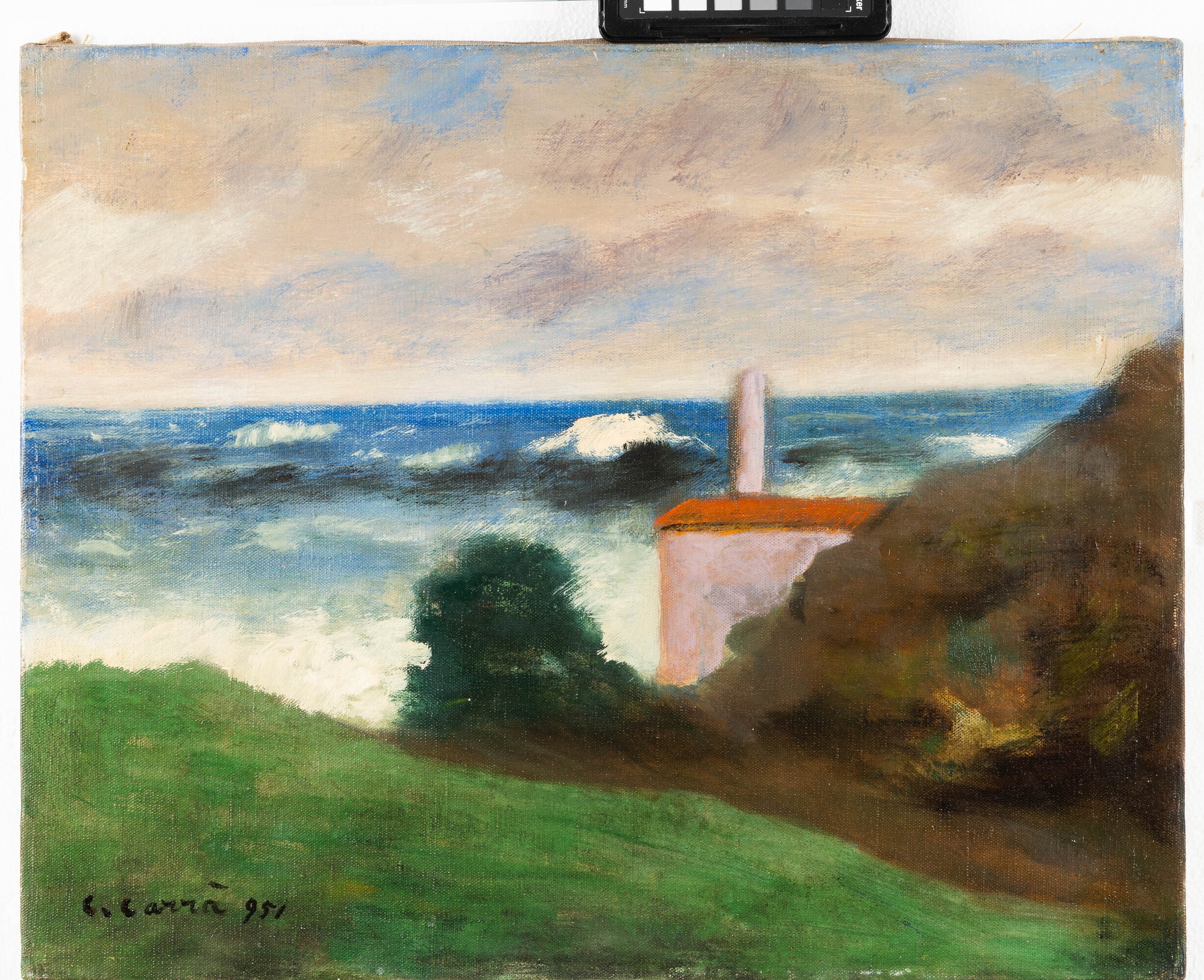 Carlo Carrà - Casa sul Mare