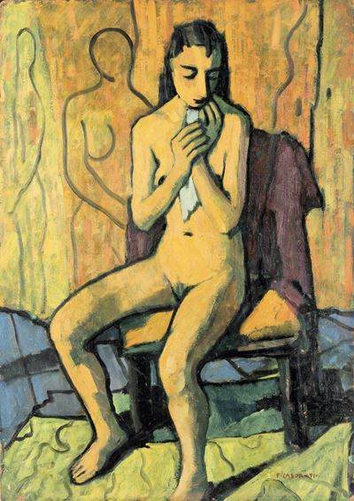 Nudo Seduto