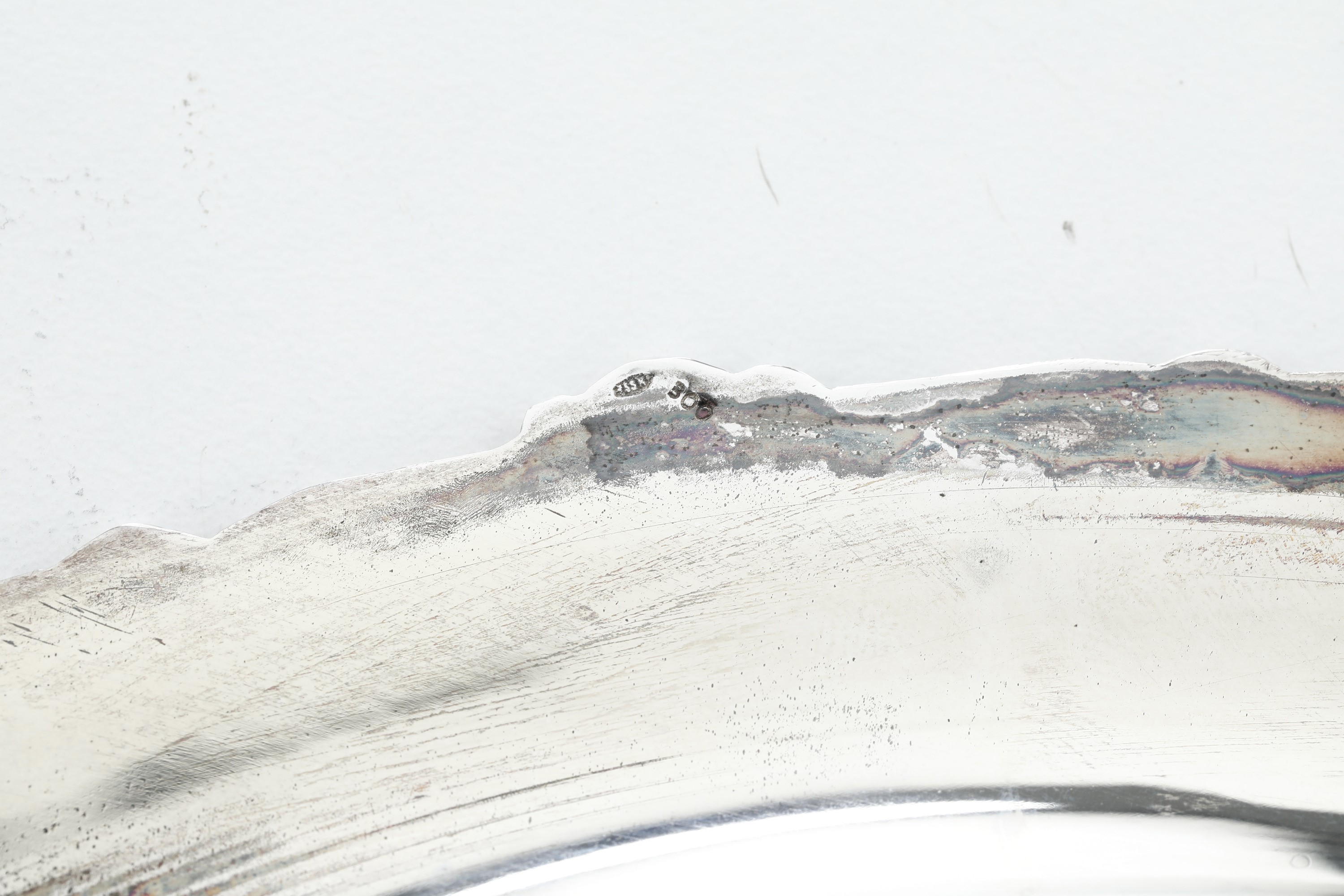 Legumiera, Argento fuso e sagomato, Italia, XX secolo