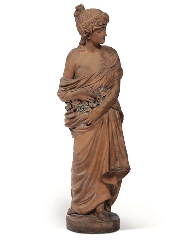 Ciro Mollica (Napoli XIX-XX secolo) Flora