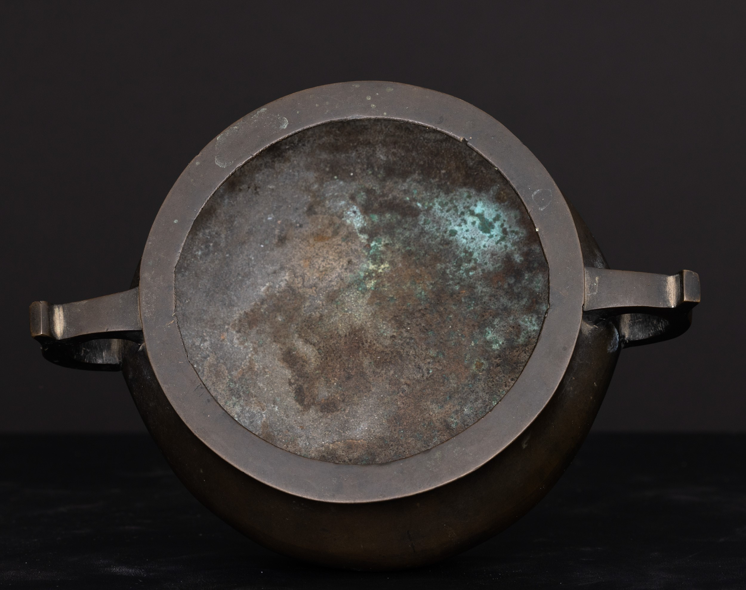 Incensiere in Bronzo, Cina, Dinastia Qing, XVIII Secolo