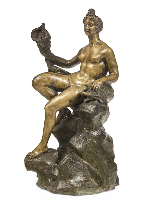 Fonditore italiano tardo-manierista, XVI-XVII secolo Naiade, Dori (?)
