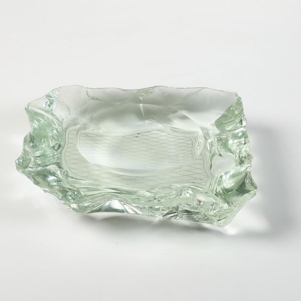 Pietro Chiesa - Posacenere in cristallo