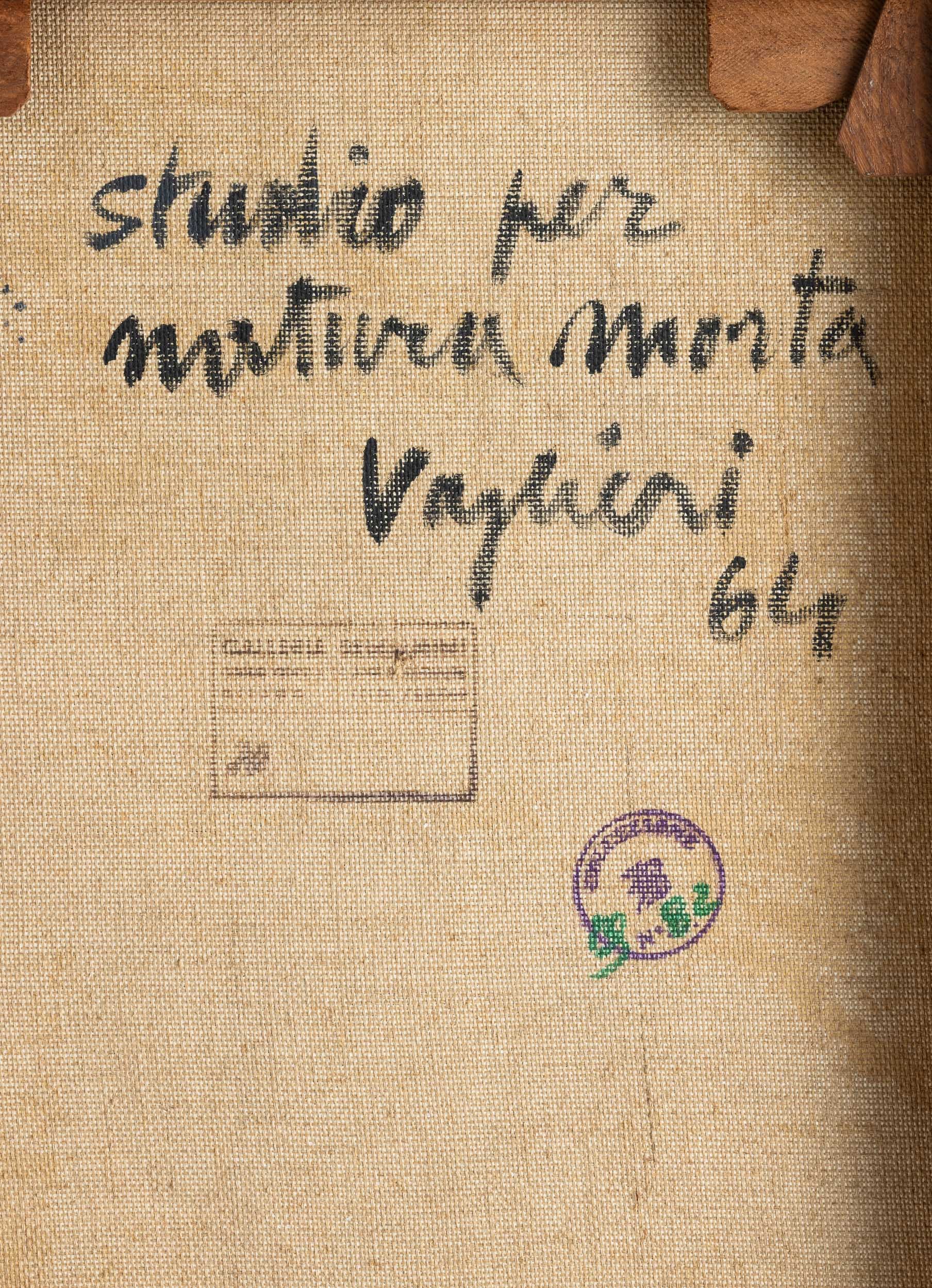 Tino Vaglieri - Studio per natura morta, olio su tela