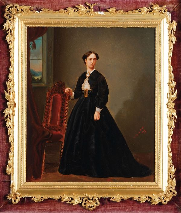 Artista da identificare Ritratto di gentildonna