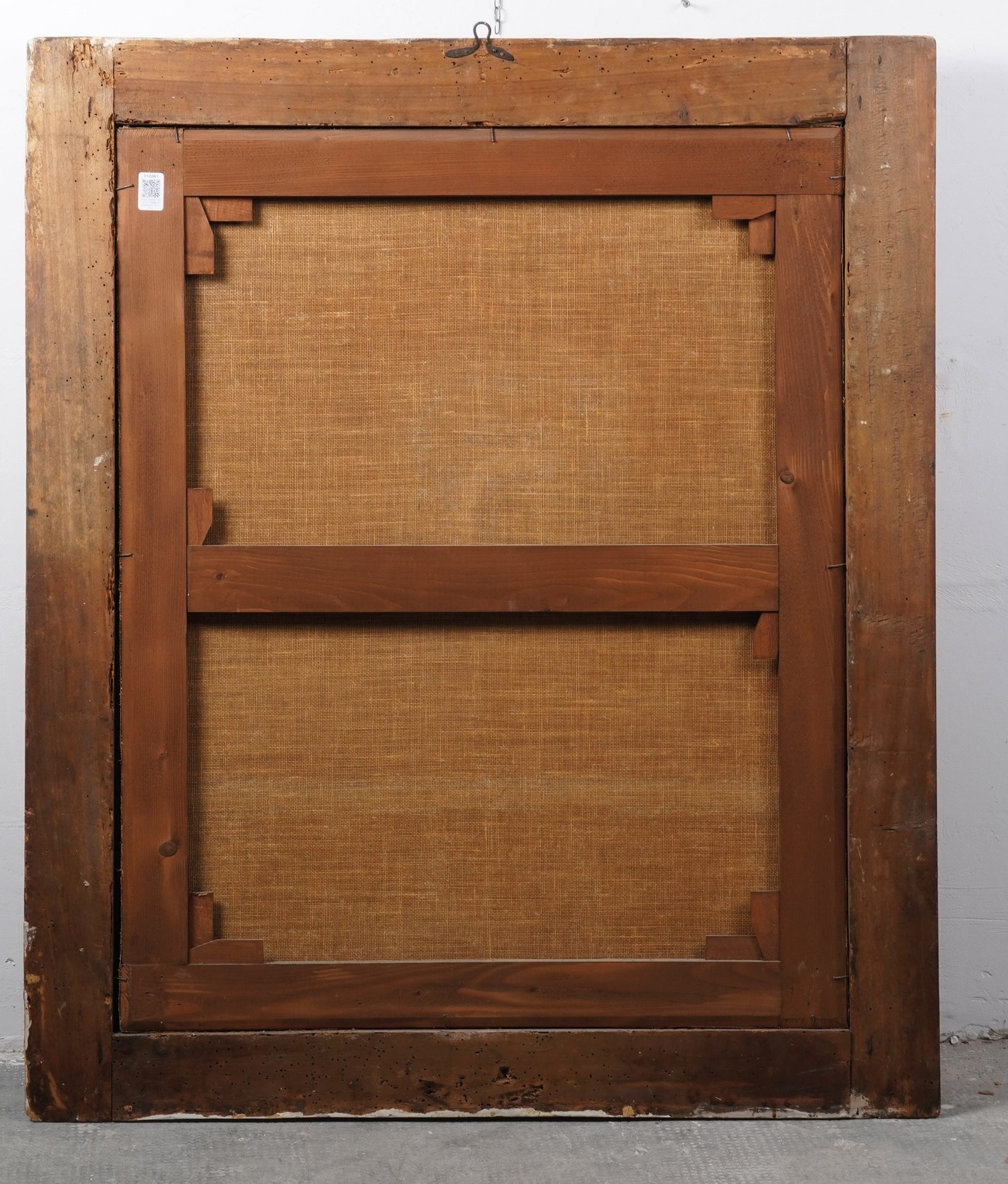 Scuola del XVIII Secolo Ritratto di Gentildonna con Mazzolino di Fiori