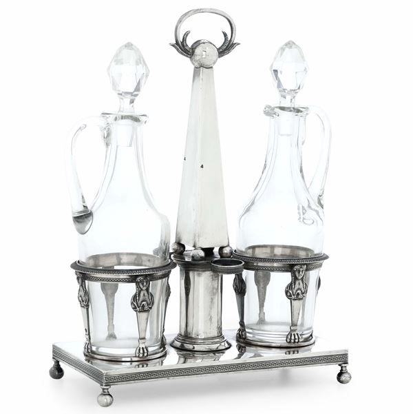 Acetoliera. Torino, primo quarto del XIX secolo. Argentiere Giuseppe Borrani (1787-1824)