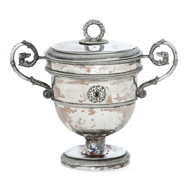 Zuccheriera. Torino, primo quarto del XIX secolo. Argentiere Giuseppe Vernoni (1778-1824)