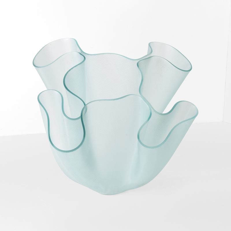 Pietro Chiesa : Vaso mod. Cartoccio.  - Auction Design LAB - Cambi Casa d'Aste