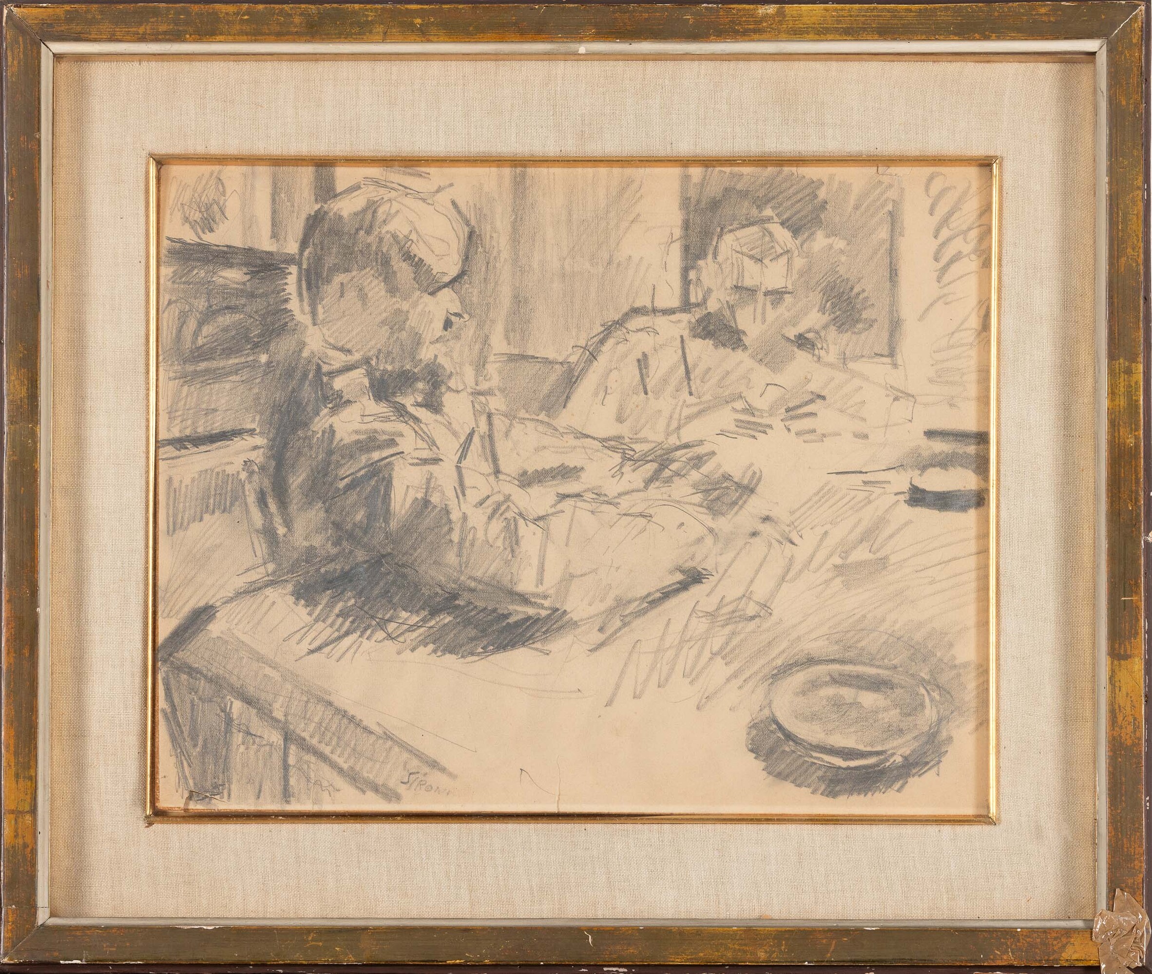 Figure in un interno