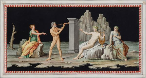Michelangelo Maestri - Marsia sfida Apollo