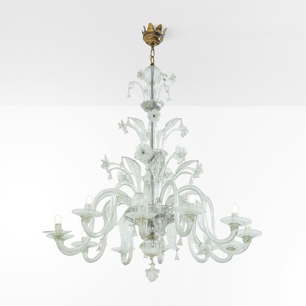 Grande lampada a sospensione mod. 5074