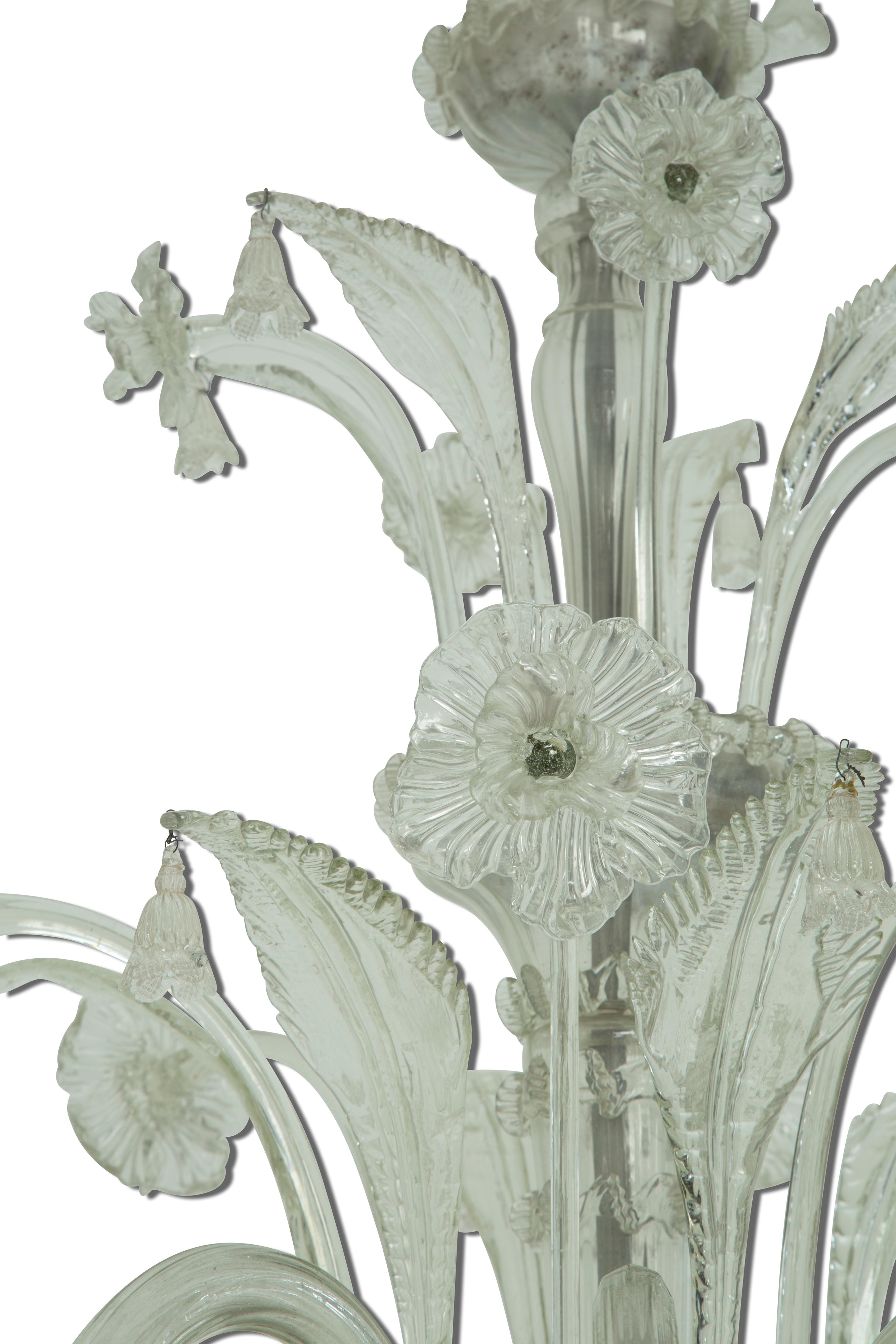Venini - Grande Lampada a Sospensione Mod. 5074