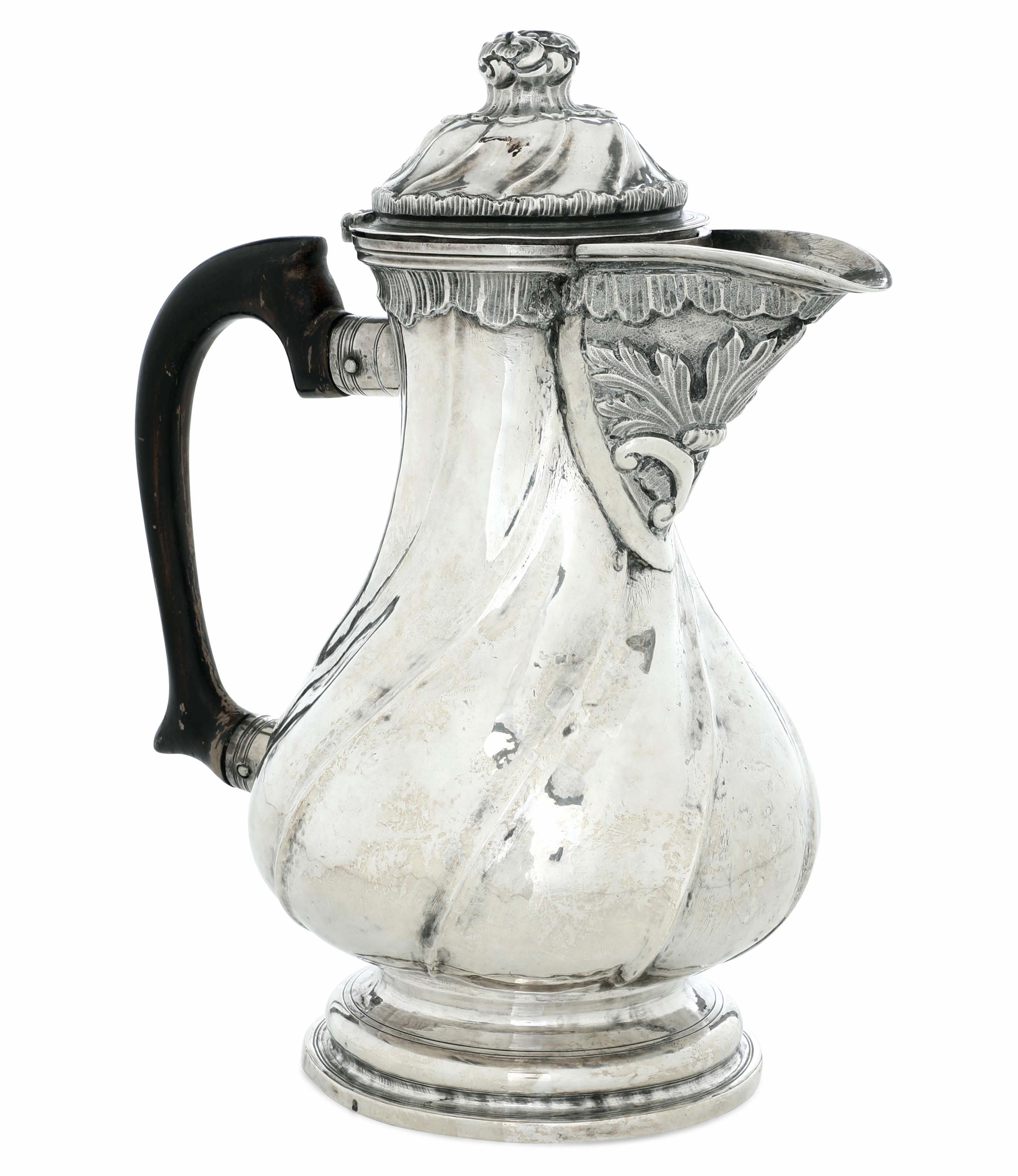 Genova, Versatoio, argento fuso, sbalzato e cesellato con marchio “Torretta” (177?)