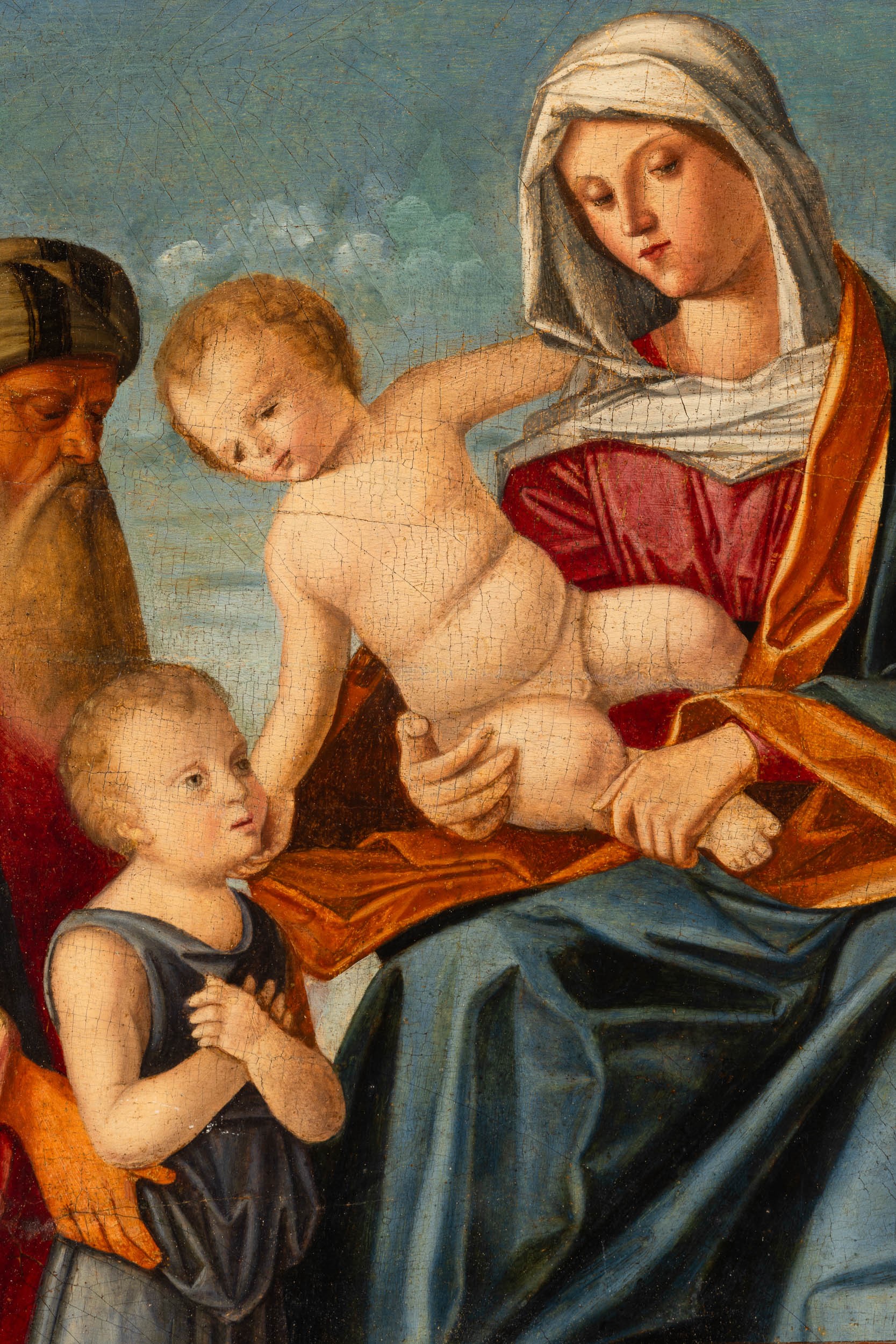Vincenzo Catena - Madonna col Bambino e santi Giovanni Battista, Caterina e Zaccaria