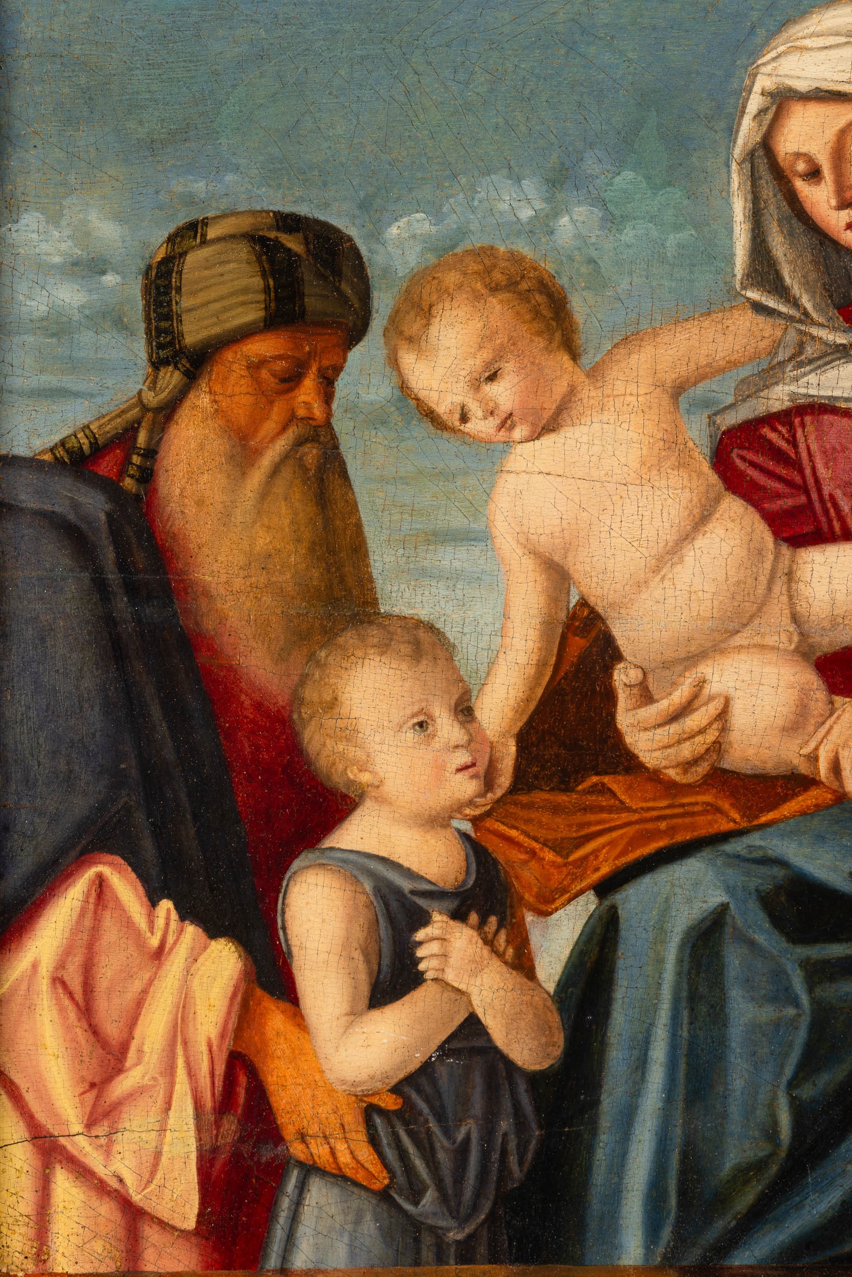Vincenzo Catena - Madonna col Bambino e santi Giovanni Battista, Caterina e Zaccaria